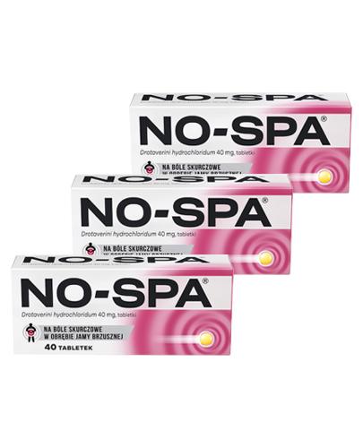 No-Spa, 40 mg, tabletki, 3 x 40 sztuk